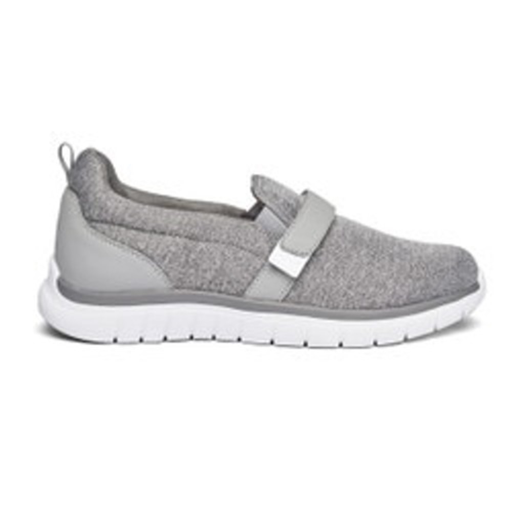 Anodyne No. 11 Sport Trainer Grey Sneakers Women 6M Diabetic Walking Shoes W011